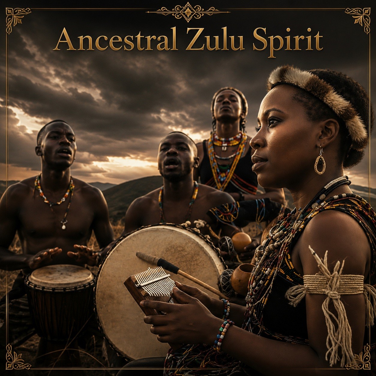 ANCESTRAL ZULU SPIRIT — visual identity
