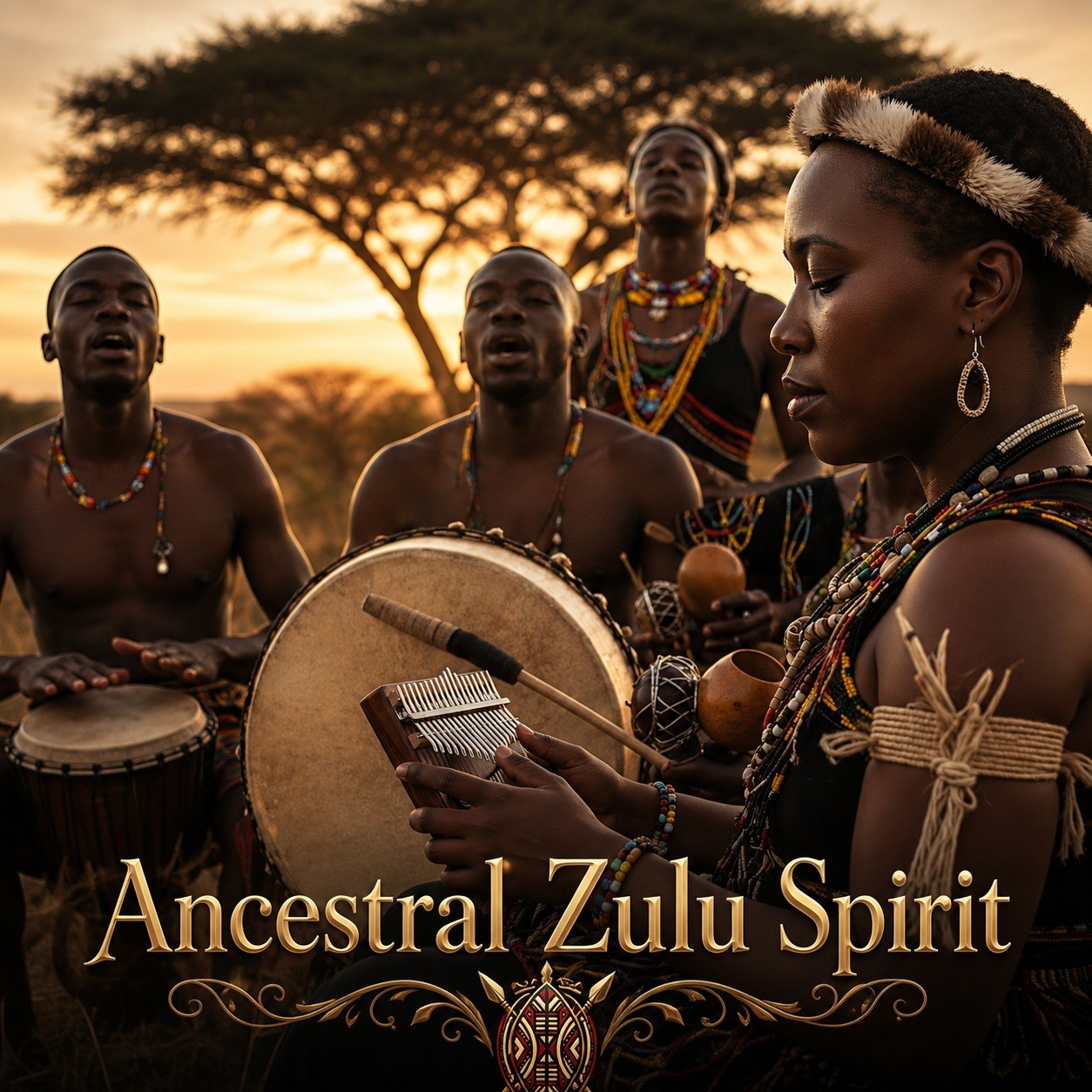 ANCESTRAL ZULU SPIRIT — visual identity