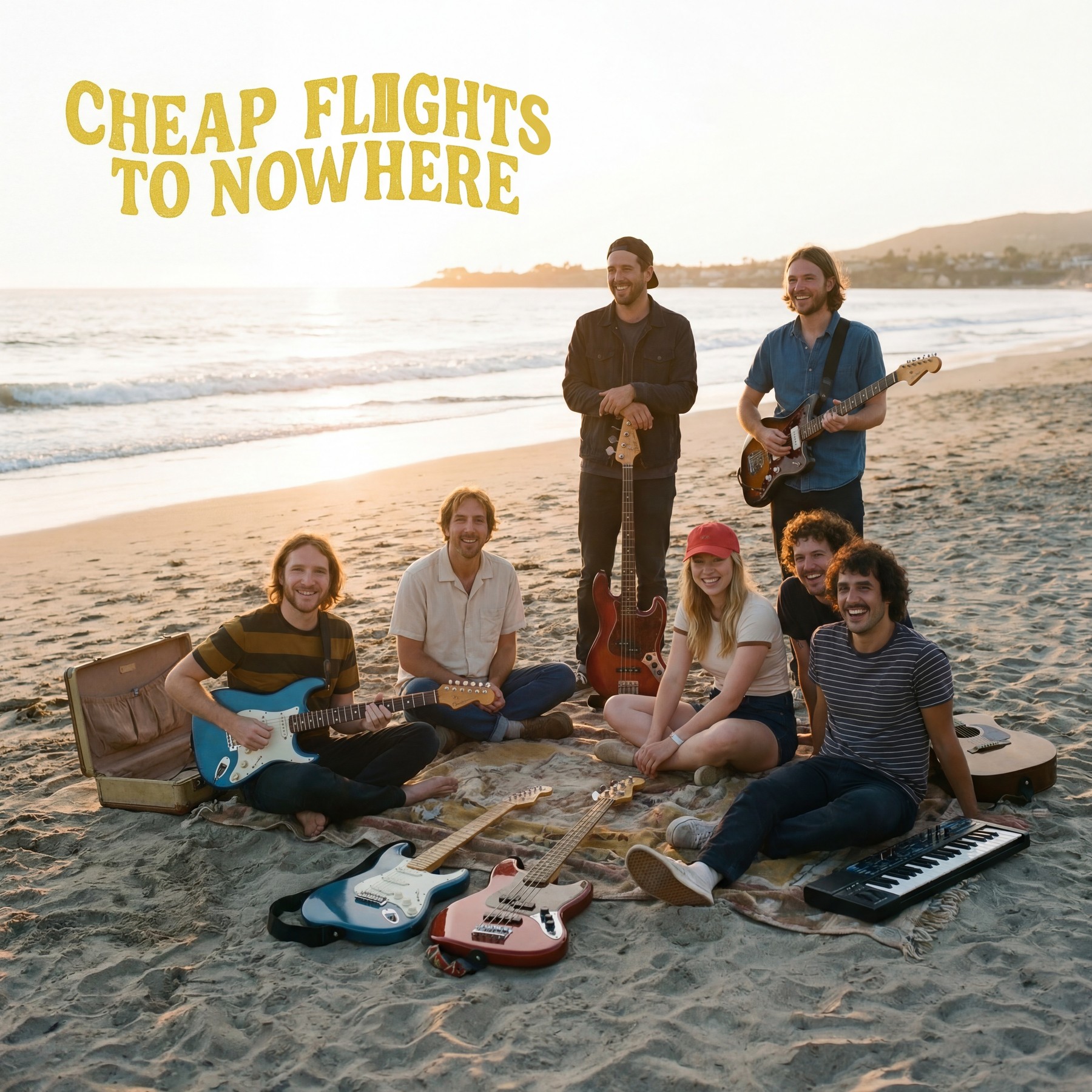 CHEAP FLIGHTS TO NOWHERE — visual identity