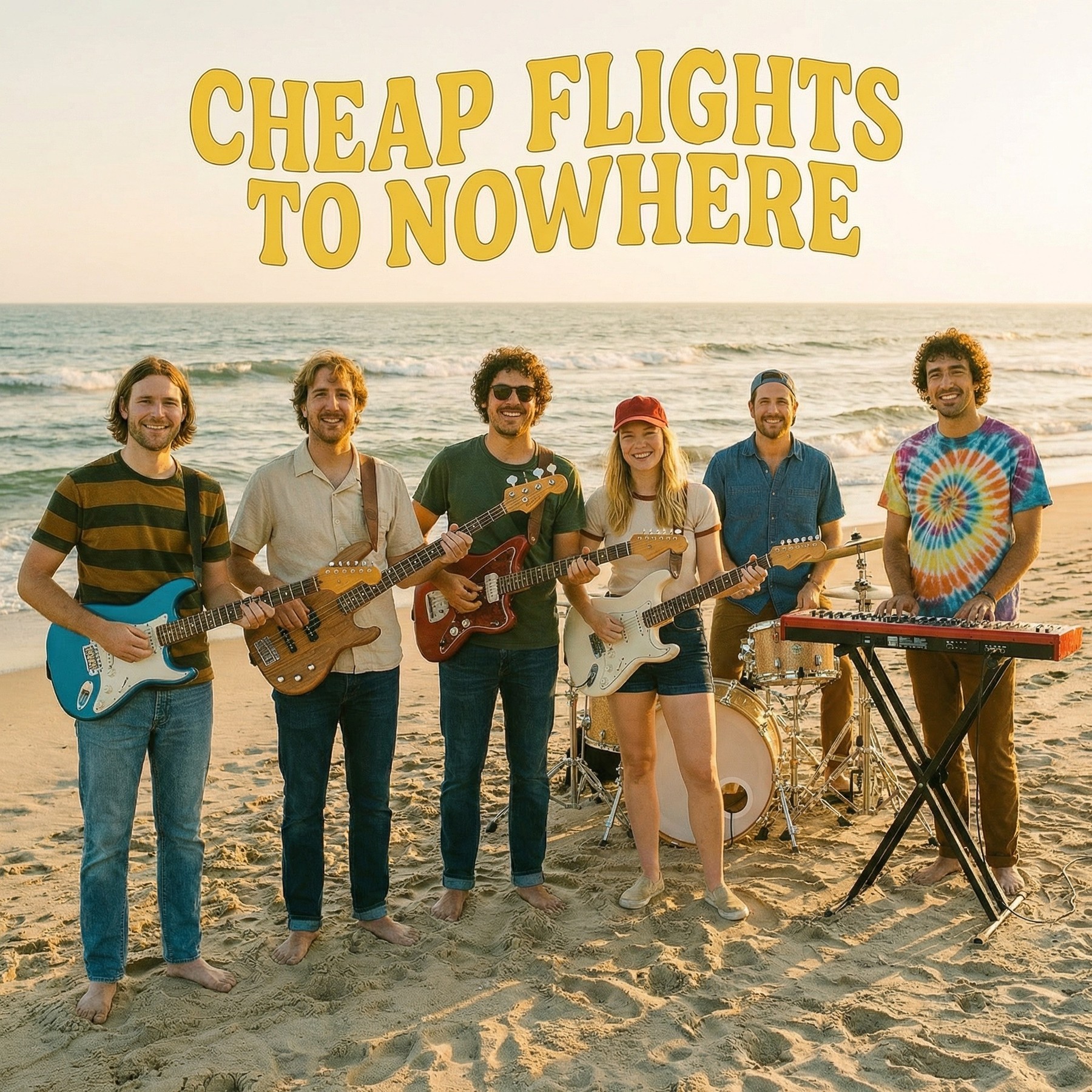CHEAP FLIGHTS TO NOWHERE — visual identity