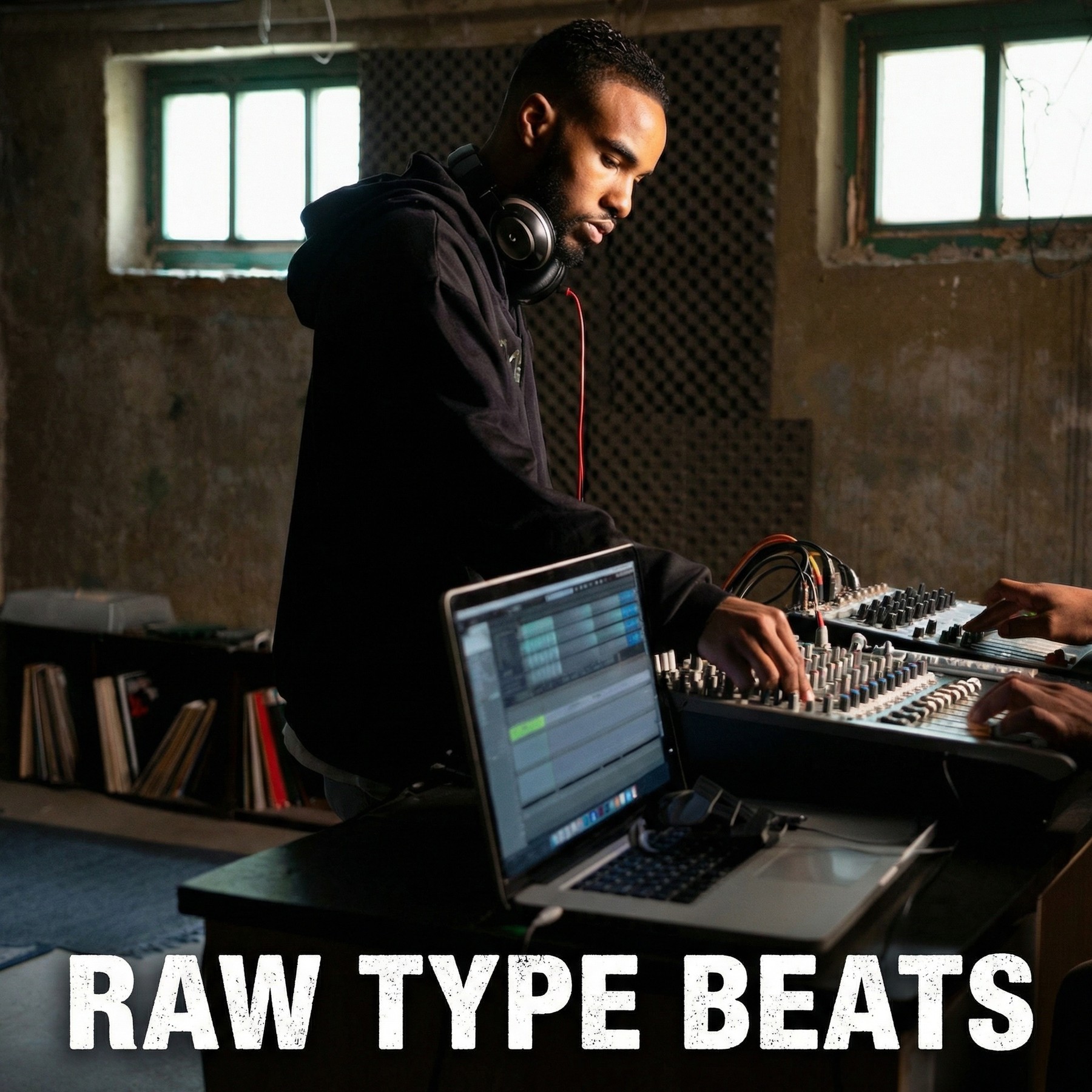 RAW TYPE BEATS — visual identity