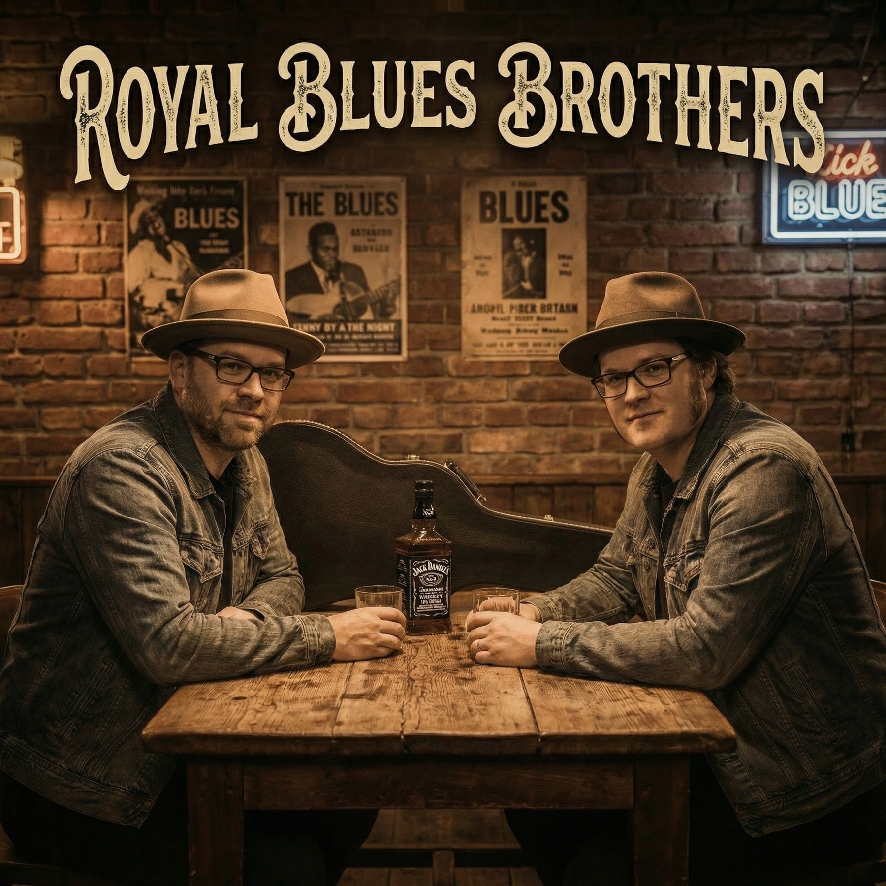 ROYAL BLUES BROTHERS — visual identity