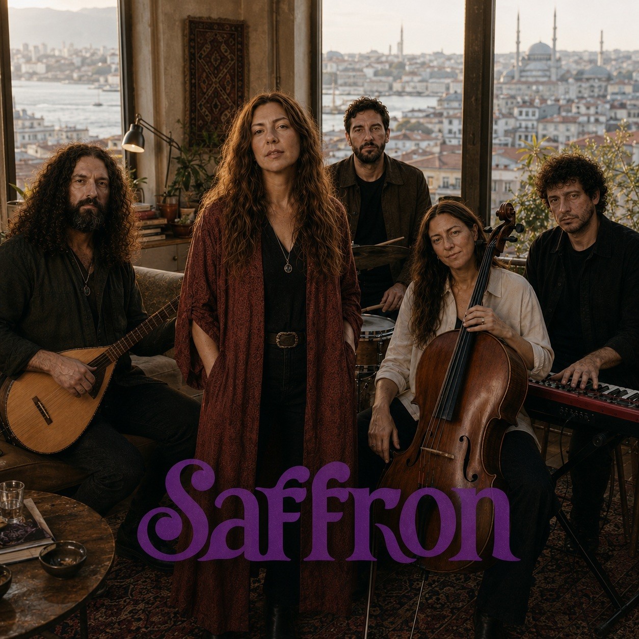 SAFFRON — visual identity