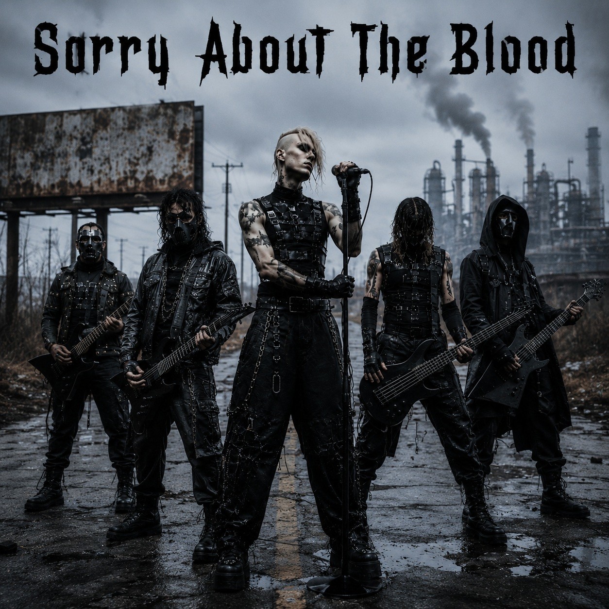 Sorry About The Blood — visual identity