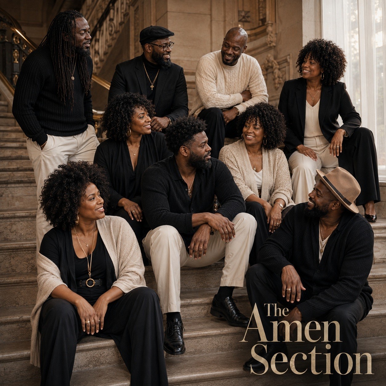 The Amen Section — visual identity