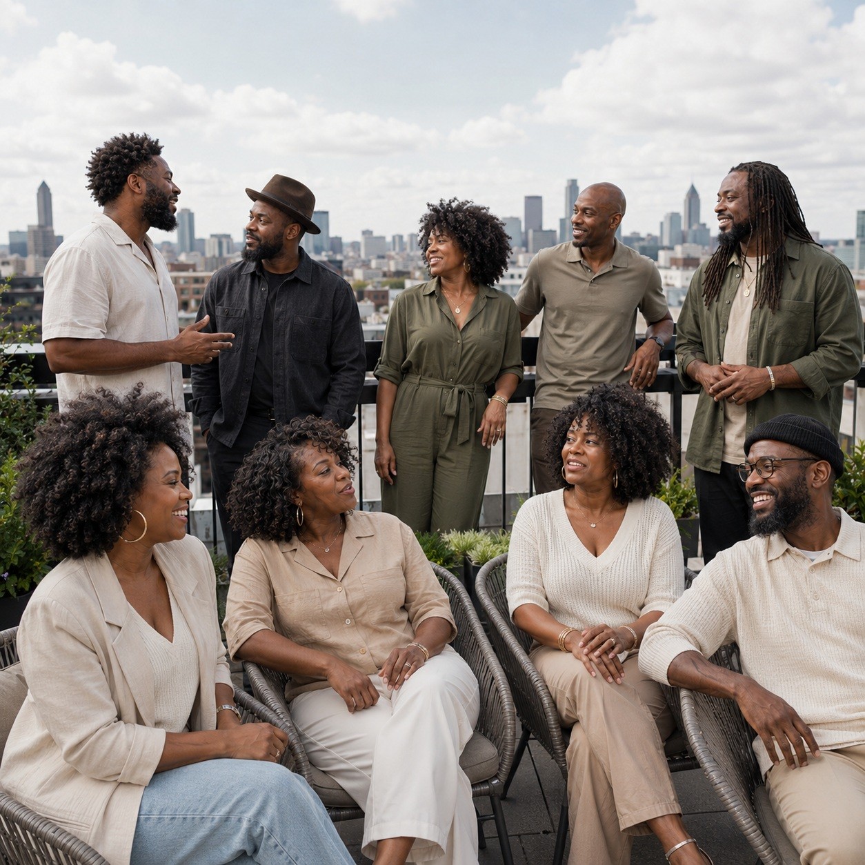 The Amen Section — visual identity