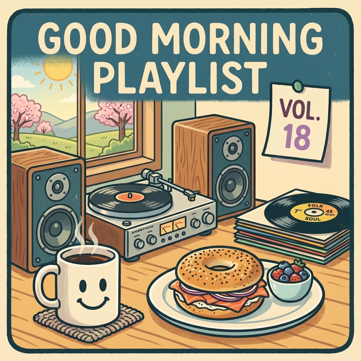 Good Morning Playlist : Vol 18 cover